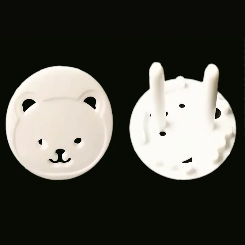 4/8pcs Twin Jack Power Socket Protection Covers Anti-electric Shock Switch Safety Plug Protective Cover Baby Safety Supplies