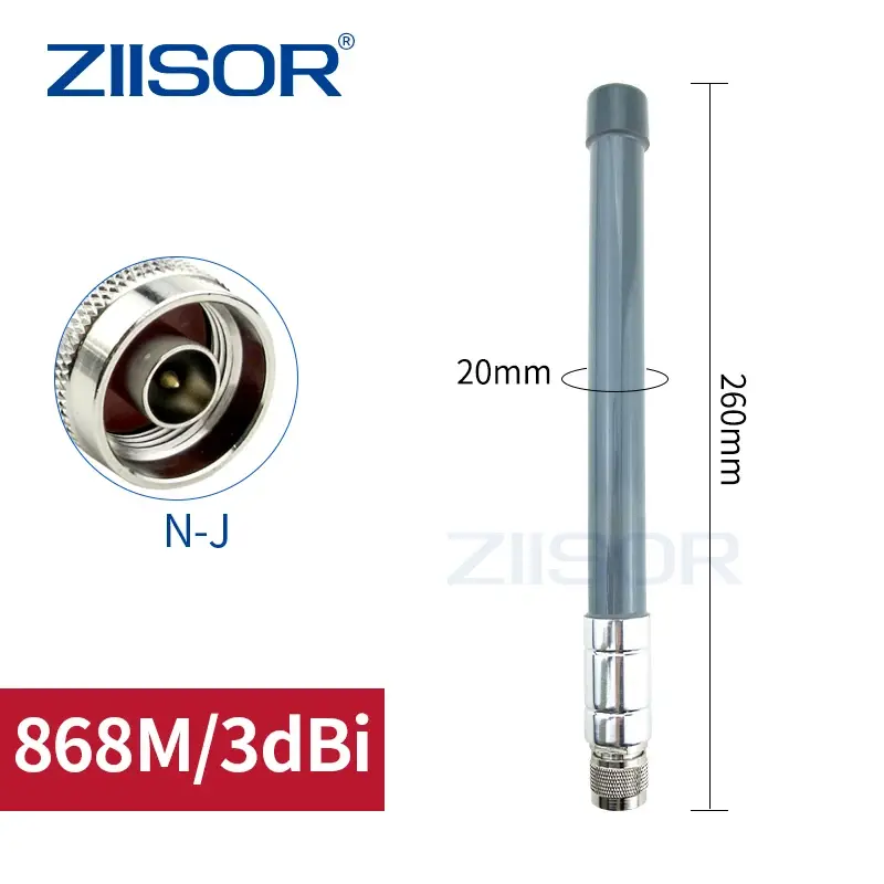 Antenna Aнтена LoRa 915MHz 868MHz for Meshtastic N Male Fiberglass LoraWAN Aerial Антена 868 МГц Для промислового IoT image 6