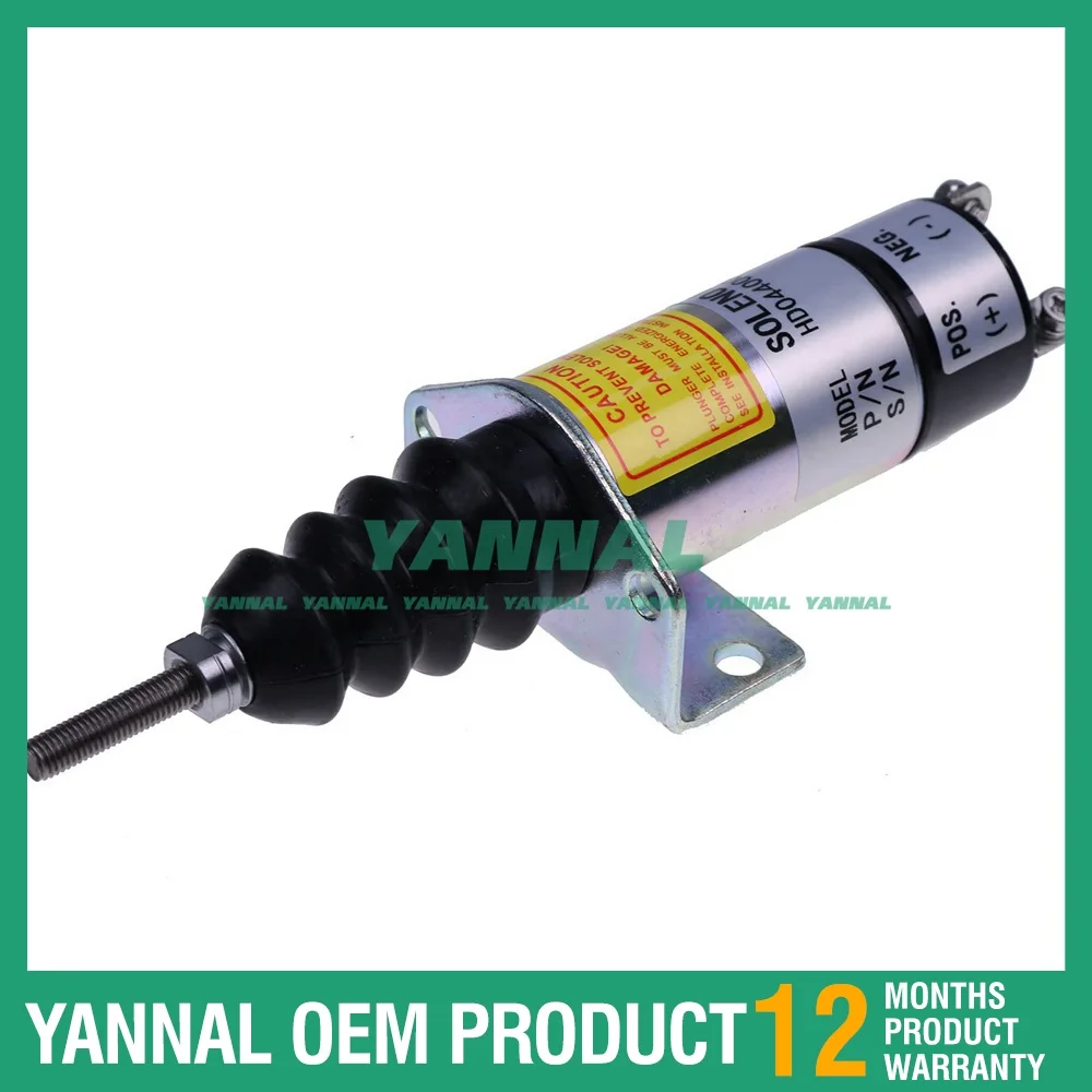 

Long Time Aftersale Service Fuel Solenoid Valve 1502-12C2U1B2 12V with 2 terminals For Woodward 103007AA