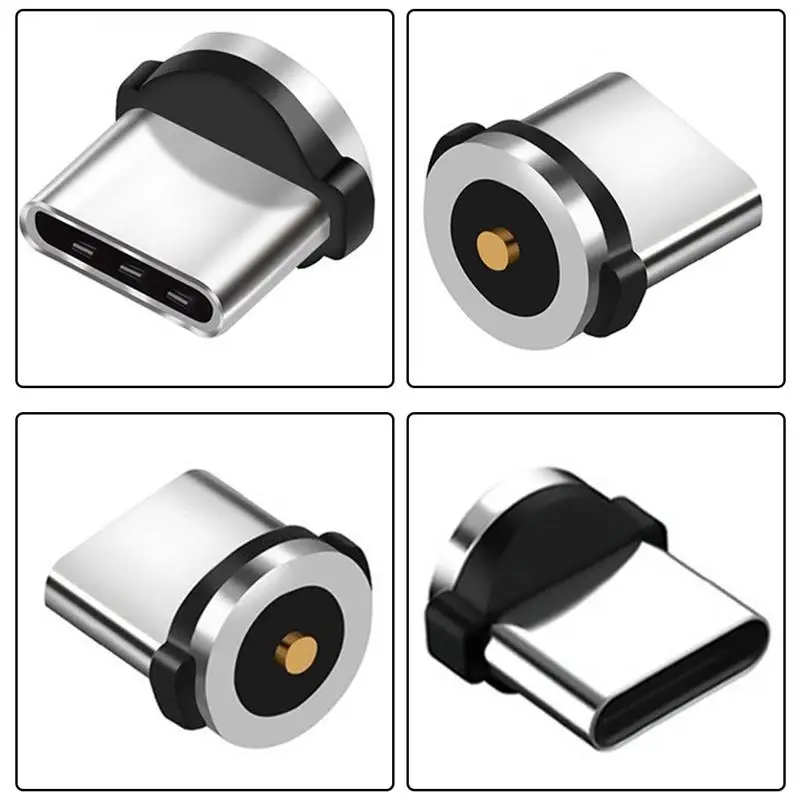 Charging cable adapter magnetic cable adapter 15pcs Magnetic Tips Charging Cable Adapter Replacement Parts For Mobile Phone Durable 360 Degree Rotation Converter