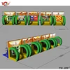 14 in 1 Inflatable Carnival Games,2024 Newest Carnival Games Soccer Dart Knock Down Bundle For Party 5
