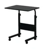 Removable P2 15MM Chipboard & Steel Side Table with Baffle Black 2