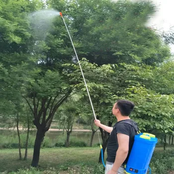 Stainless Steel Sprayer Pipe 2.6m Stainless Steel Spray Extension Pipe Sprayer Tool for Garden Green Space Extension Pole 1