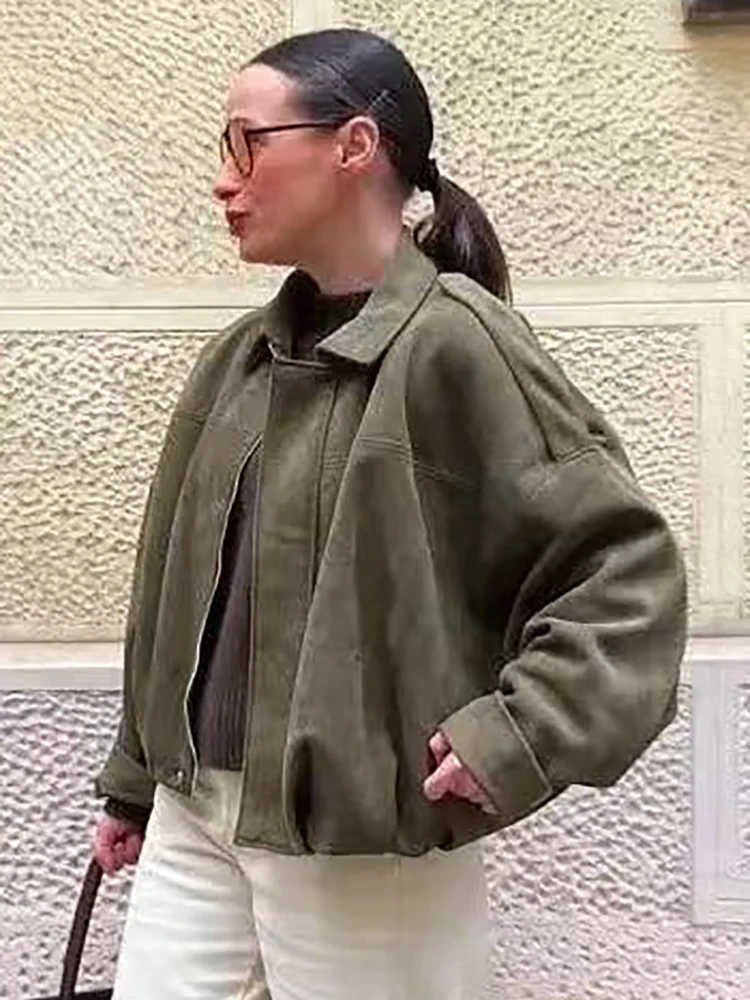 Women's Oversize Bomber Jackets 2