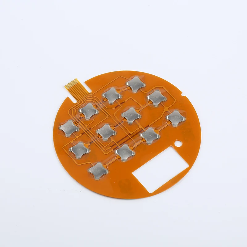 High Quality s Price Silkscreen Printing PET FPC Material Membrane Keypad metal dome