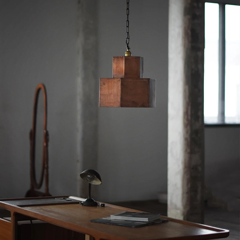 Restaurant, B&B, art chandelier, retro wabi-sabi style decoration, industrial style, Japanese creative design