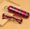 Metal Anti-Blue Light Reading Glasses Men Half Frame Prescription Eyeglasses Male TR90 Eyewear with Case Óculos +1+1.5+2+2.5+3 1