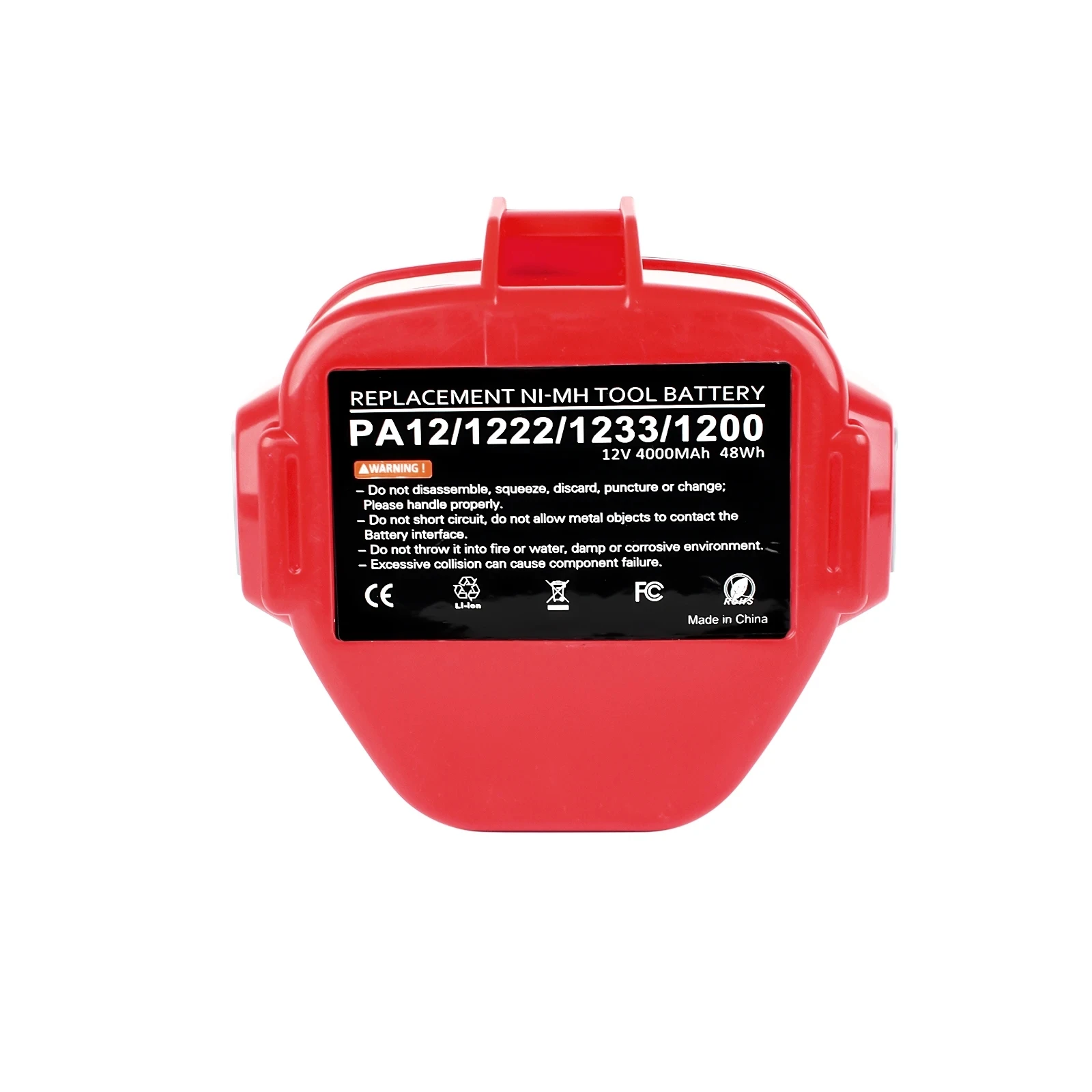 Backup battery and charger for Makita PA12 6000mAh 12V Ni MH 1200 1220 1201 1222 1233SA/B1235 192681-5 wireless tools battery charger power tool battery rechargeable battery battery replacement