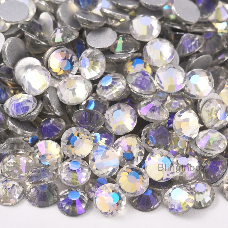 Wholesale Moonlight Glitter Non Hotfix Rhinestones Bulk стразы Nails  Crystals Strass Diamond for Dress Nail Charms Nail Art 원피스 - AliExpress