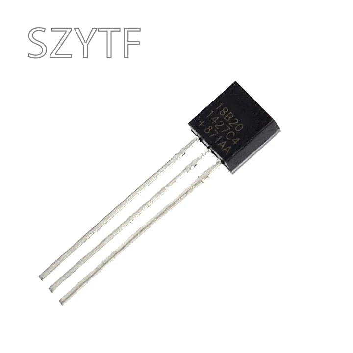 thumbnail image 1 of Kit de módulo de sensor de temperatura DS18B20, cable de sensor digital impermeable de 100 cm, adaptador de terminal de sonda de acero inoxidable para Arduino, 1 of 5