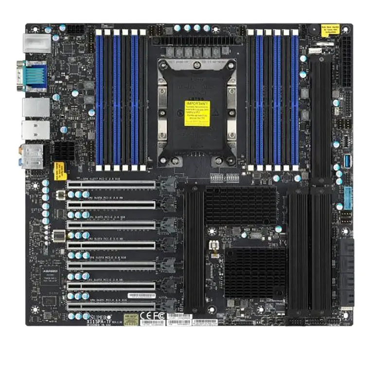 Original Workstation Motherboard For Supermicro For X11SPA-T Support W-3200 Series CPU Good Quality 4 Original Workstation Motherboard For Supermicro For X11SPA-T Support W-3200 Series CPU Good Quality - Image 2