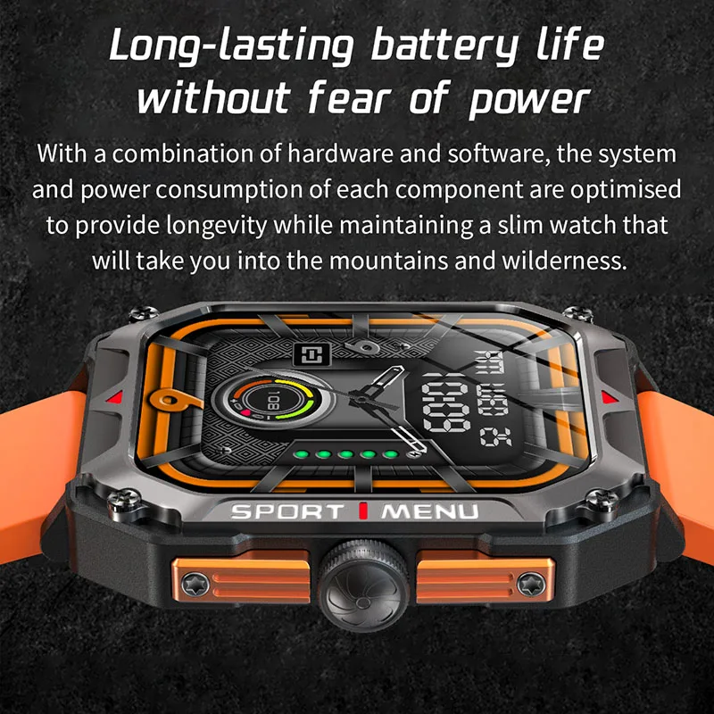   ȭ Ʈġ, ߿  Ʈ ġ, IP68 , 400Mah 뷮 ͸, ƮϽ ƮĿ, 2.02 ġ