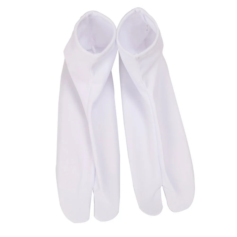 

Two Toe Socks Two- Mens Sport Sandals Stockings Flops Japanese Style Cotton Man Ladies White
