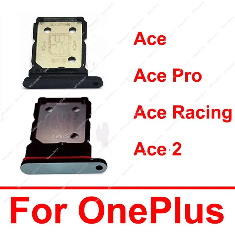 Vassoio Per Sim Card Per Oneplus Ace Ace Pro Ace Racing Ace 2 Sostituzione Del Lettore Di Schede Adattatore Per Slot Per Schede Dual Sim