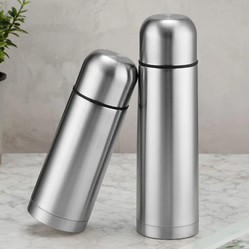 350/500/750ML Stainless Steel Thermos Bottle Keep Cold Hot Water with Lid Vacuum Flask Travel Thermal Mug for Water Tea Coffee 1