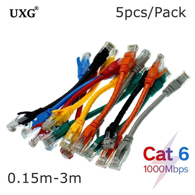 Ethernet Cable Longestgigabit Ethernet Cable Rj45 Male To Male 10cm-50cm -  Utp Network Patch Cord