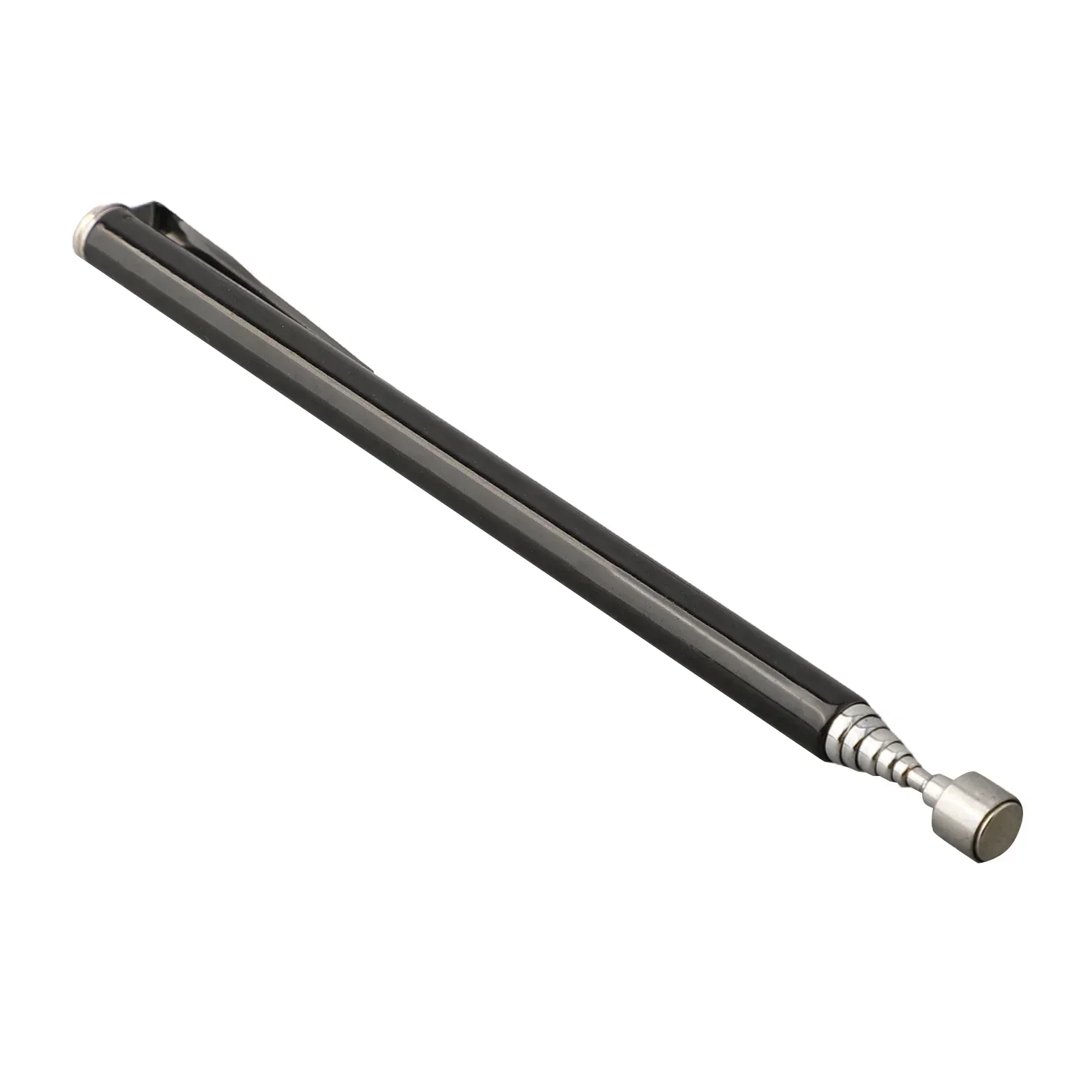 Pocket Clip Strong Magnetic Pickup 1.5LB 12.5-65CM Long Retractable Rod Tool Silver Stick Extending Telescopic