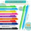 10  Pcs Gel Ink Pens Inspirational Motivational Quote Pen Retractable Roller Ball Pen Smooth Writing Office Home 4