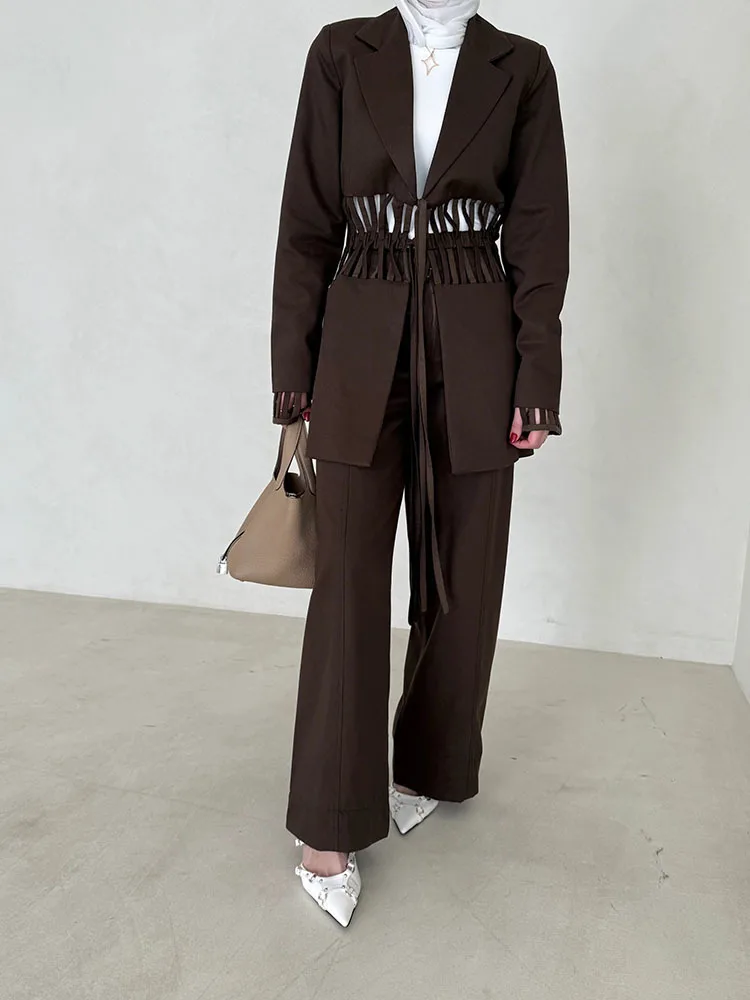 سترة VT نسائية مفتوحة