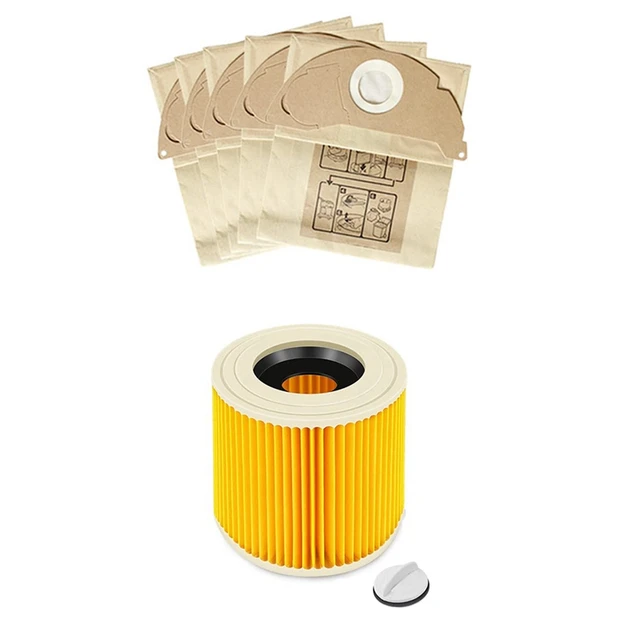 HEPA Filter For Karcher Vacuum Cleaners Parts Cartridge Dust Filters  WD2.250 WD3.200 MV2 MV3 WD3 Karcher Replacement Accessories - AliExpress