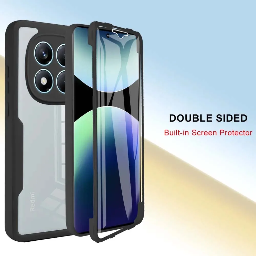 Ultimate 360° Full Cover Shockproof Clear Protection Case