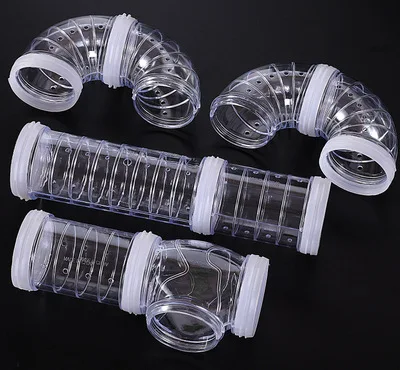 

Hamster Transform External Pipe DIY Suit Pipe Sports Tunnel Hamster Toy Accessories Decoration Hamster Sports Pipe