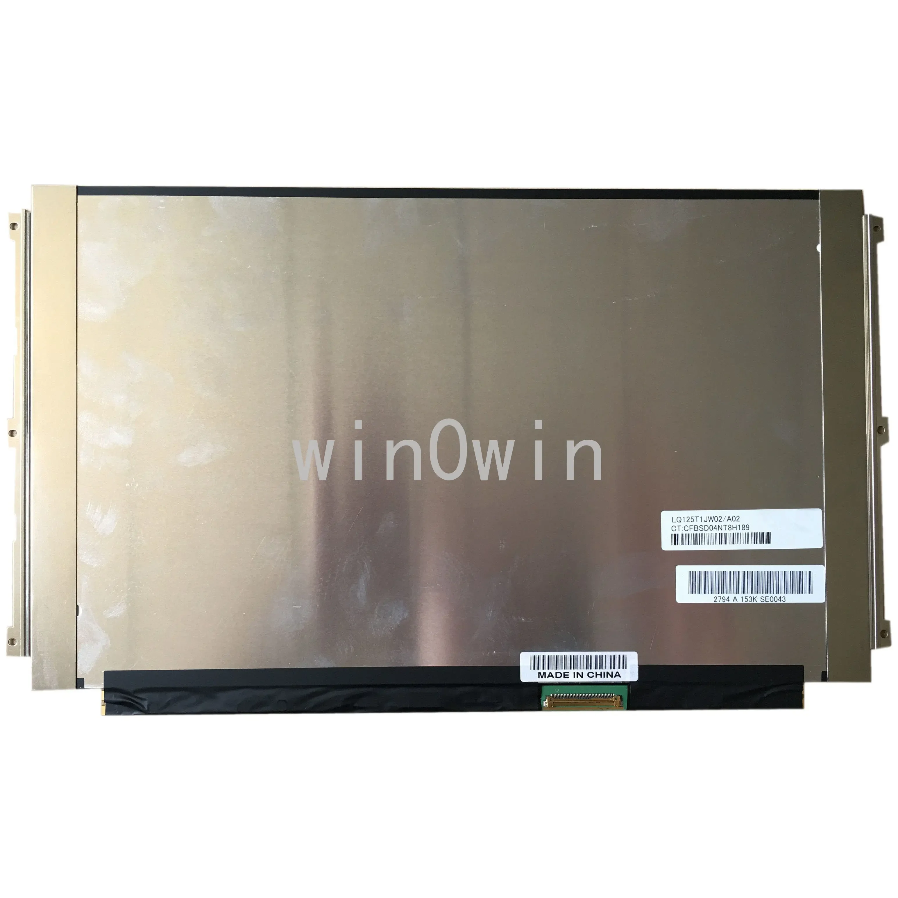Painel de Ecrã Lcd Led Ips 2560×1440 Lq125t1jw02 A02 Lq125t1jw02