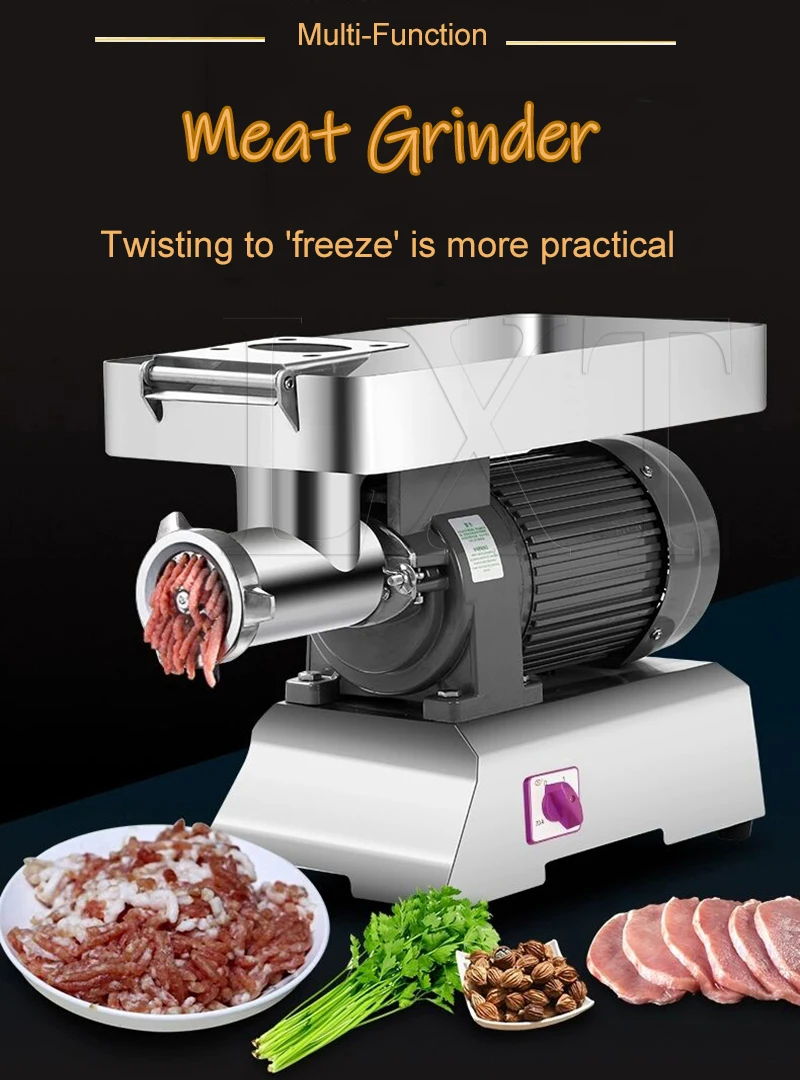 Description Picture 3 of itemElectric Meat Mincer Grinder 1300W Commercial Kitchen Chopper Food Processor Sausage Maker Machine Home Appliance