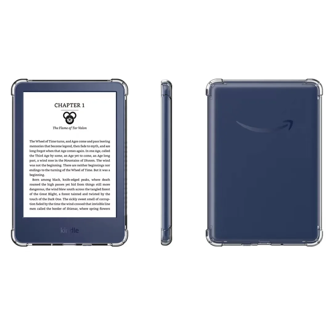 for Kindle 2022 Case Clear, 6 Inch 11th Generation All and Screen Protector  Matte Anti Glare,Funda para  11 Gen All-New Basic Protective Cover