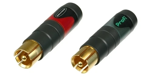 Original authentic Swiss neutrik NF2C-B/2 RCA Plug Cable Connectors for Speaker Audio for audio cables