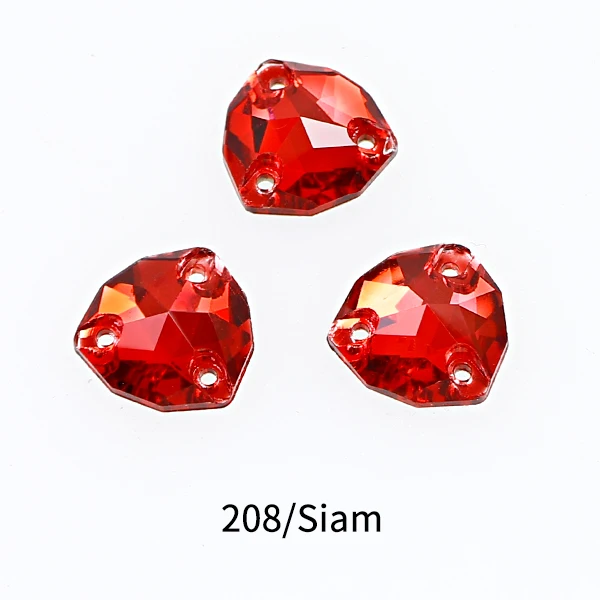 28-Piece Colorful Crystal Sew-On Rhinestone Set