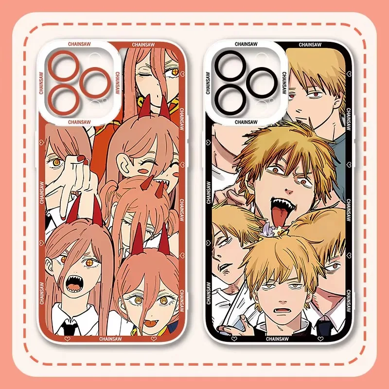 Chainsaw Man Themed Phone Case - Stylish and Durable Design