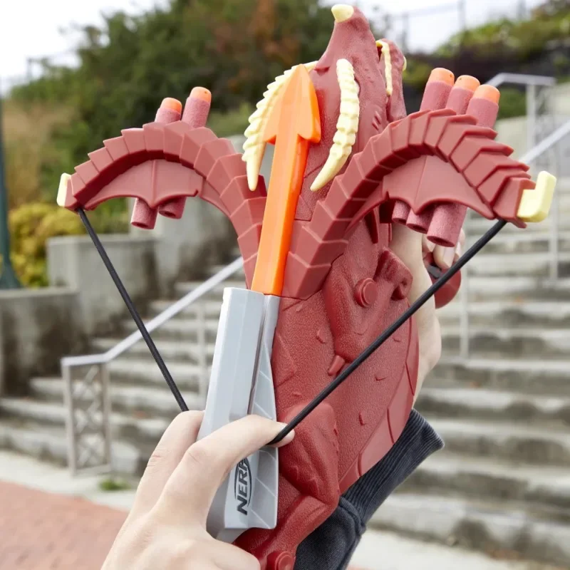 Hasbro Heat Nerf D&D Themberchaud Dragon and Dungeon Rogue Honor Red Dragon Crossbow Christmas Gift 3