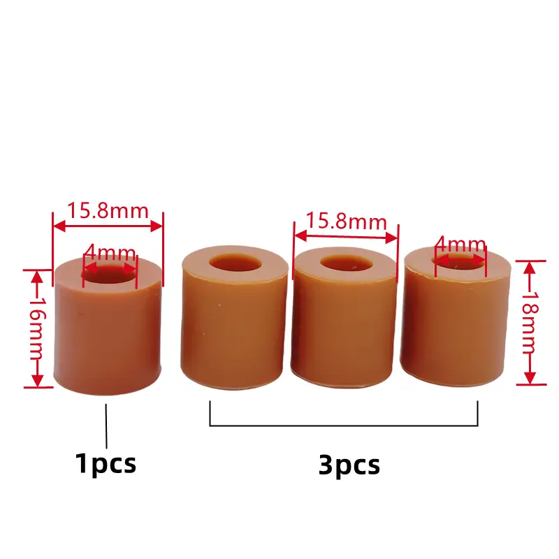 4pcs 3D Printer Silicone Solid Spacer High Temperature Hot Bed Leveling Column for CR10 10S Ender3 3S 3 Pro 3 V2 3d Priter Parts image 7