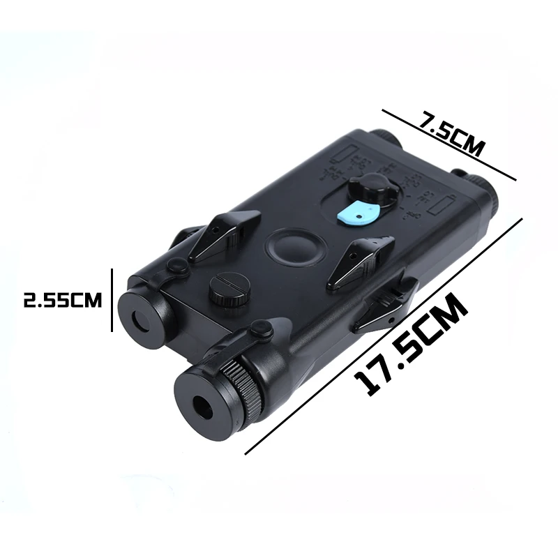 Airsoft Tactical AN peq PEQ-2 Red Dot Laser sight Battery Case Red Laser For 20mm Rails No Function PEQ2 Box WEX426 Weaponlight laser pointer laser sight red dot laser sight