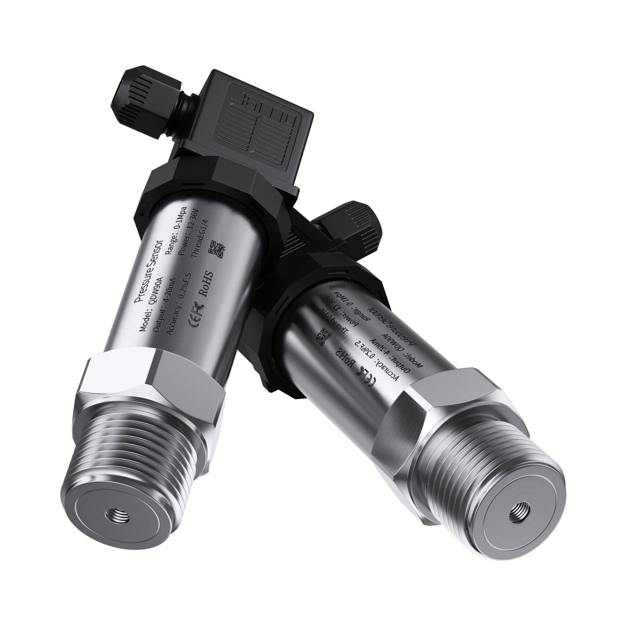 Pressure Sensor 1bar 10bar 16bar 0.1Mpa 2.5Mpa 24V G1/4 water oil gas pressure transmitter