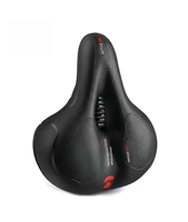Hollow Breathable Bicycle Saddle for Men and Women,MTB Road Bike,Shock Absorbing,Comfortable,Big Butt,Bike Seat,Safety Warning 1