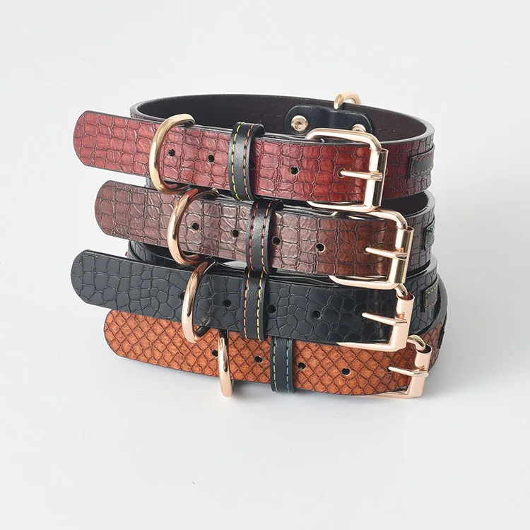 

Pet Leash Dog Leash PU Leather Collar Dog Collar Dog Leash Dog Chain Pet Supplies Dog Harness Cat Collar Pet Collars