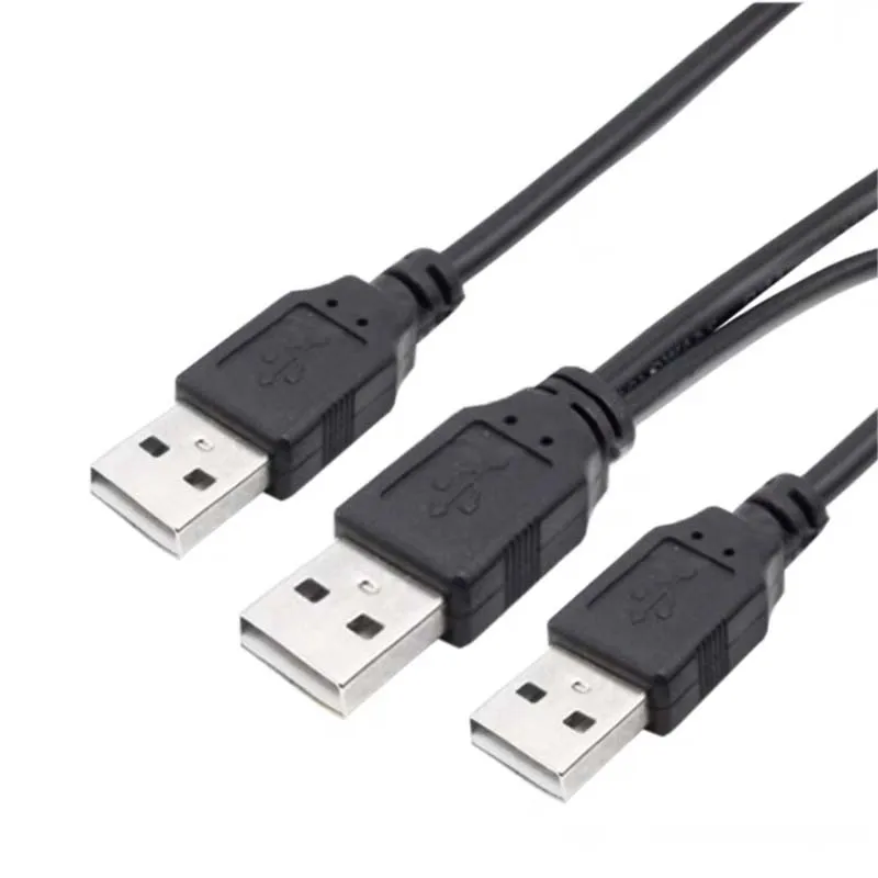 BestPlug Y Dual Power 3.0 Câble USB Avec 2 Connecteurs USB A