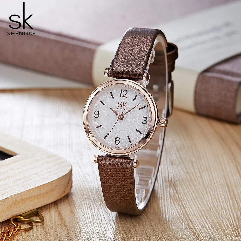 

NO.2 Shengke Wristwatches relogio feminino Top Brand Luxury Ladies Watch Quartz Classic Casual Analog Watches Women