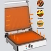 PBOBP Steak Machine Household Grill Double-sided Constant Temperature Iron Plate Barbecue Meat Machine Electric Panini Grill 5