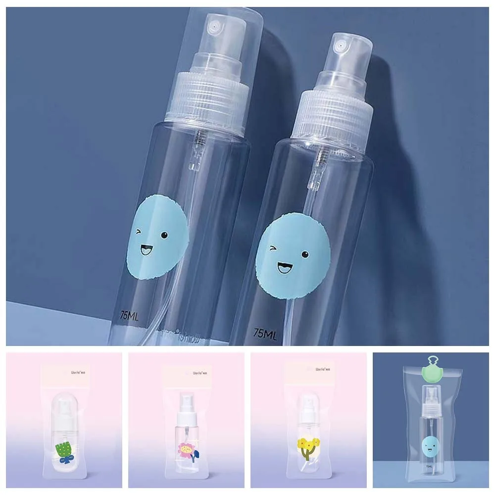 

Sample Vials Spray Bottle Perfume Atomizer Beauty Tools Empty Perfume Atomizer PET/PP Refillable Empty Bottle