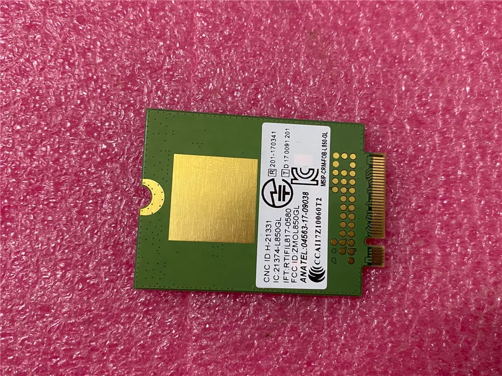 Fibocom L850-gl 01ax792 Lte 4g Módulo sem Fio Antena Original para Lenovo Thinkpad X390 X395 X13 5a30s73623 02hl026 02hl027 - Imagem 3