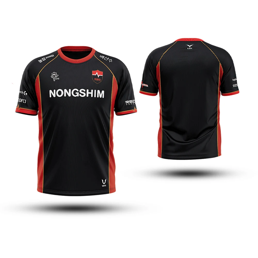 NS RedForce Esports Club Jersey League Of Legends LCK VCT Trainingsuniform Fans Geschenk Unisex Sommer Atmungsaktive Sport-T-Shirts