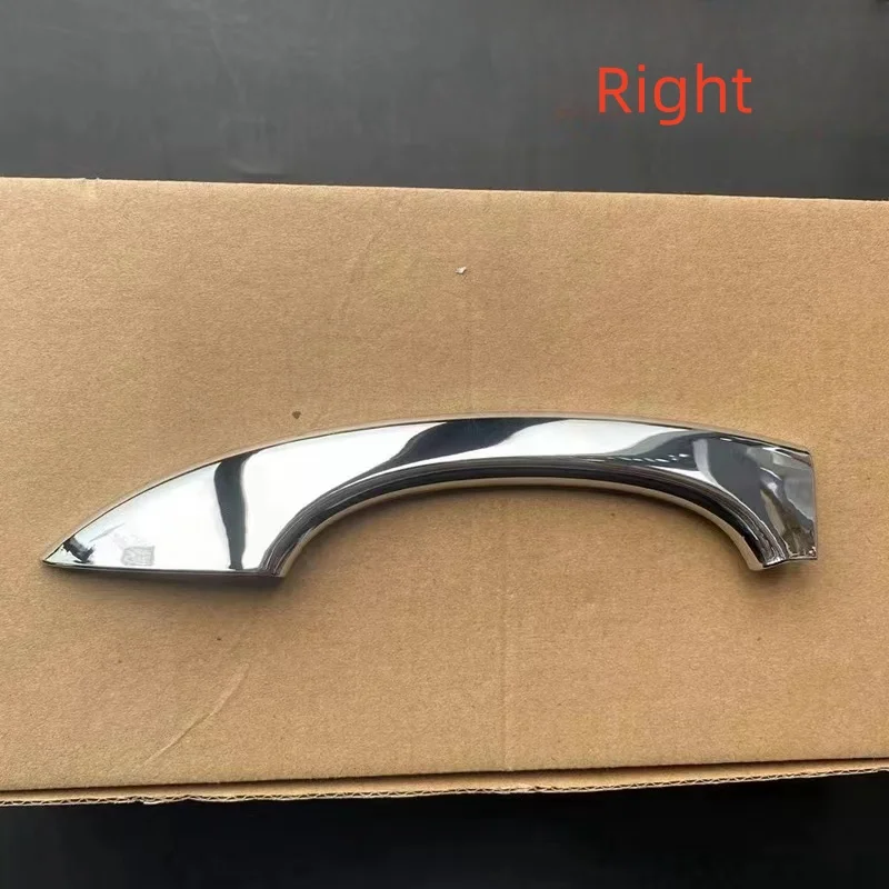 전면 외부 왼쪽 오른쪽 문짝 핸들 크롬 커버 트림, 아우디 Q5 8R SQ5 콰트로 2010-2017 8R08372392ZZ 8R08372402ZZ 용, 1/2 개