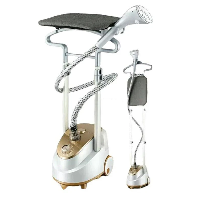 

2L Double Pole Vertical Household Garment Steam Hanging Ironing Machine Steamer Handheld Clothes Electric Ironing Machine HY-688