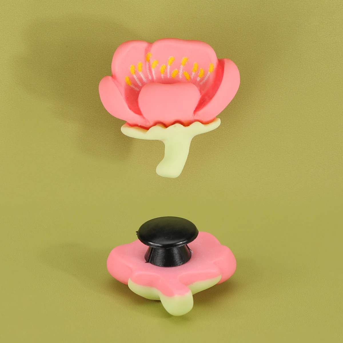 10 Stück romantische Kirschblüten-Schuhanhänger für Crocs, DIY, Allgleiches, abnehmbare Schuhe, Schnalle, Dekoration, Zubehör, Geschenke – Detail 19