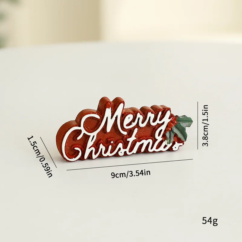 Weihnachtsdekoration, kreatives Kunstharz, Kunsthandwerk, Ornamente, Weihnachtstischdekoration, Familie, Weihnachtsatmosphäre, Dekoration, Geschenke