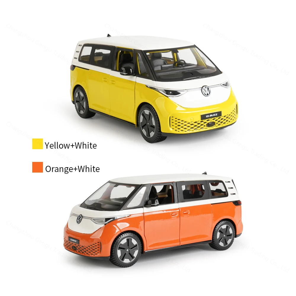 Maisto 1:24 Volkswagen 2023 ID.Buzz Static Die Cast Vehicles Collectible Model Car Toys 5