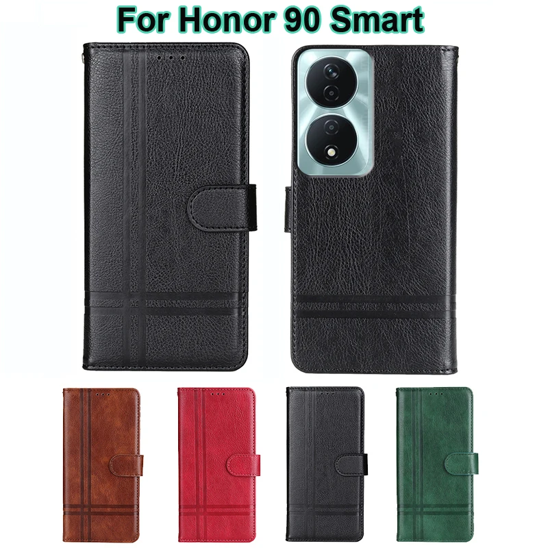 Per Muslimnay Aggraffo Л Honor 90 Smart Case Cover In Pelle Per Honor Play 50 Plus Clk-An00 Custodie Per Telefono Per Carcasa Honor X7B Clk-Lx1 Mujer 